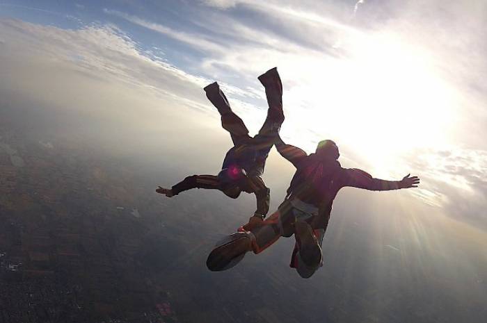 Skydive als Tandemsprung in Bayern