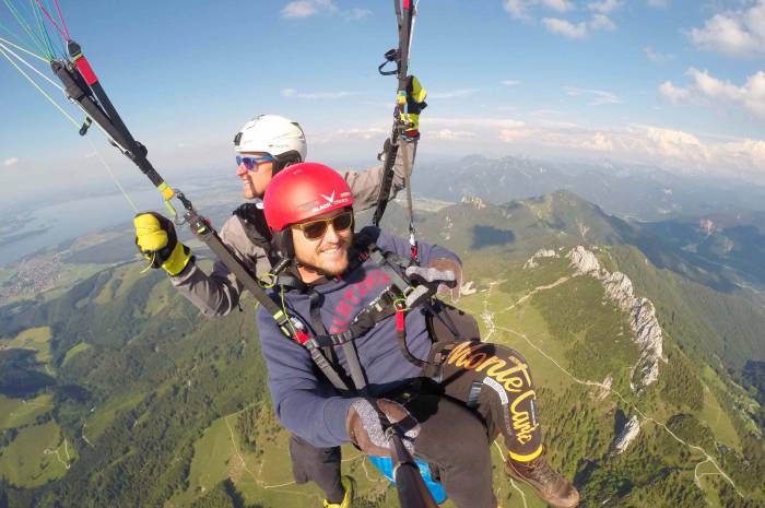 Paragliding im Chiemgau