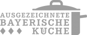 Die Zertifizierung für das Hotel Altötting als ausgezeichnete bayerische Küche mit drei Rauten