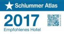 Die Auszeichnung für das Hotel Altötting als Empfohlenes Hotel des Schlummer Atlas 2017