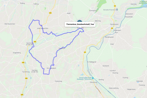 Wandern und Mountainbiken in Unterneukirchen und der Region